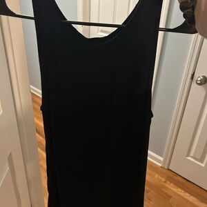 Black Sleeveless Tunic